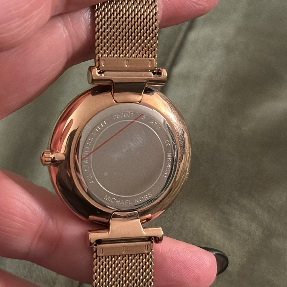 NWOT Michael Kors MK4531 Ladies Maisie Mesh Watch - Picture 4 of 5